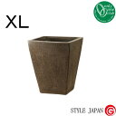 プランター ガーデニング オンリーワンエクステリア 【トリコ 963 黒土 サイズ:LL】 ガーデンファニチャー ポット 陶器 トリコ オンリーワンエクステリア オンリーワンクラブ