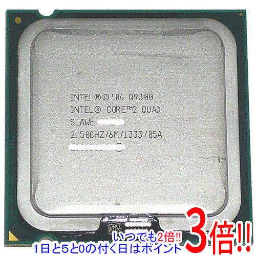  LbVX5%Ҍ   Core 2 Quad Q9300 2.50GHz FSB1333MHz LGA775 45nm SLAWE