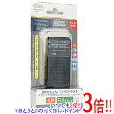 オーム電機 FMステレオラジオ AudioComm RAD-P360Z-K ブラック
