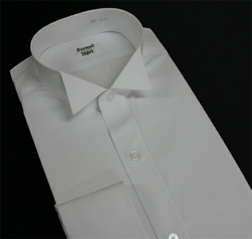 ウィングカラーシャツ。安心の日本製のフォーマル用ウイングカラーシャツです。