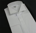 ウィングワイドカラーシャツ。国内のフォーマルシャツ専門工房で丁寧に縫い上げられたウイングカラーシャツ