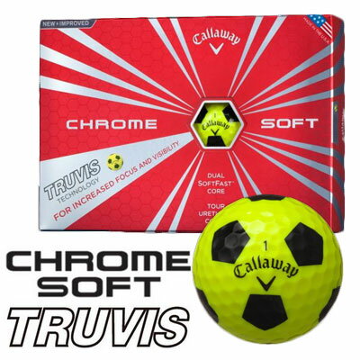 Callaway(LEFC) CHROME SOFT TRUVIS 2016 {[ (12)@[y]