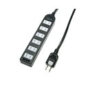 Y02KNS603BK ノイズフィルター付AV機器タップ6個...
