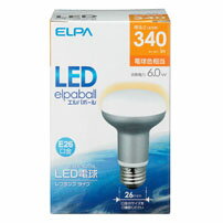 ELRF-6226L LEDエルパボールミニ　E26　電球色相当 ELPA（エルパ・朝日電機）省エネLED電球ボール球
