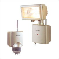 [PIXON（ピクソン）] 受信機付きセンサーライト＆人感センサー送信機　セット PX-900