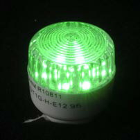 LDT1G-H-E1296 06-1015 6LED常夜灯 シーリングライト用 E12 緑色 OHM（オーム電機）