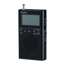 AV オーディオ ポケットラジオ AM/FM液晶ポケットラジオ_ER-P62FL_ELPA(エルパ・朝日電器)