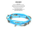 アンプジャパン amp japan 16AHK-475BL White Hearts - Sky Blue - Brace & NecklaceA