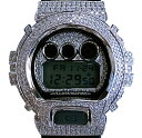 amp japan アンプジャパン10AD-553 G-shock!DW-6900カスタムGーSHOCKステンレスカバー/スワロフスキーアンティーク/メンズレディース/アクセサリー - EXTREME