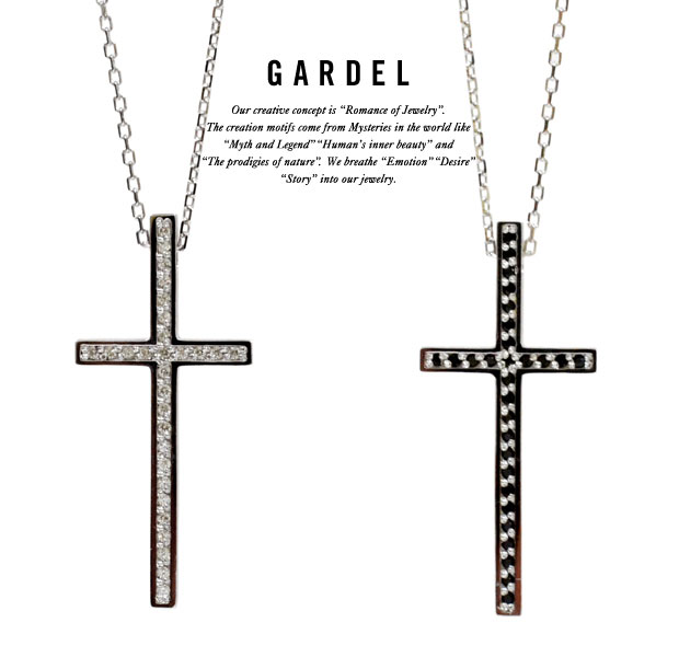 GARDEL ガーデル GDP-085 TWO ME CROSS NECKLACE クロス ネックレ...:extremesilver:10002020