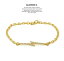 GARDEL/ガーデルgdb065/TIERRA BRACELET BRACELET/ブレスレット/K18 GOLD/ゴールドメンズ/レディースアクセサリー/ジュエリー