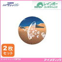 ◆レインボー ハイサンソα 【2枚】(ハードコンタクトレンズ/酸素透過性/アルファ)(左レンズ「Oマーク」付)