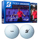 【【最大4400円OFFクーポン】】【限定品】 ブリヂストンゴルフ日本正規品 TOUR B XS TIGER WOODS MAJOR VICTORY EDITION ゴルフボール1ダース(12個入) 2019新製品 「8SWXT2」 【あす楽対応】