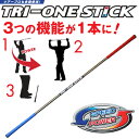 ロイヤルコレクションゴルフ練習器ツアープロも多数使用！TRI−ONESTICK（トライワンスティック）「ゴルフ練習用品」