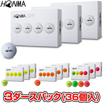 HONMA GOLF({ԃSt) {Ki HONMA New-D1 z}St{[3_[XpbN(36) 2019f   