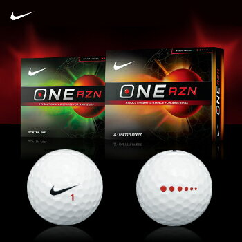 2013モデルナイキゴルフ日本正規品NIKE ONE　RZNシリーズゴルフボール1ダース（12個入）