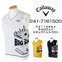 CALLAWAY キャロウェイ 春夏ウエア Vネックニットベ...