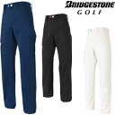 BridgestoneGolfブリヂストンゴルフストレッチ+撥水ウエストストレッチ+防風ノータックパンツAGM01K「秋冬ゴルフウエアw7」【あす楽対応】