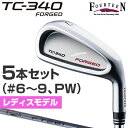 【【最大3000円OFFクーポン】】FOURTEEN(フォーティーン)日本正規品 TC-340 FORGEDアイアン FT-26iレディスカーボンシャフト 2018モデル 5本セット(#6?9、P)