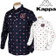 【【最大4400円OFFクーポン】】KAPPA GOLF カッパゴルフ 秋冬ウエア 長袖シャツ KG852LS49 【あす楽対応】 4,950円