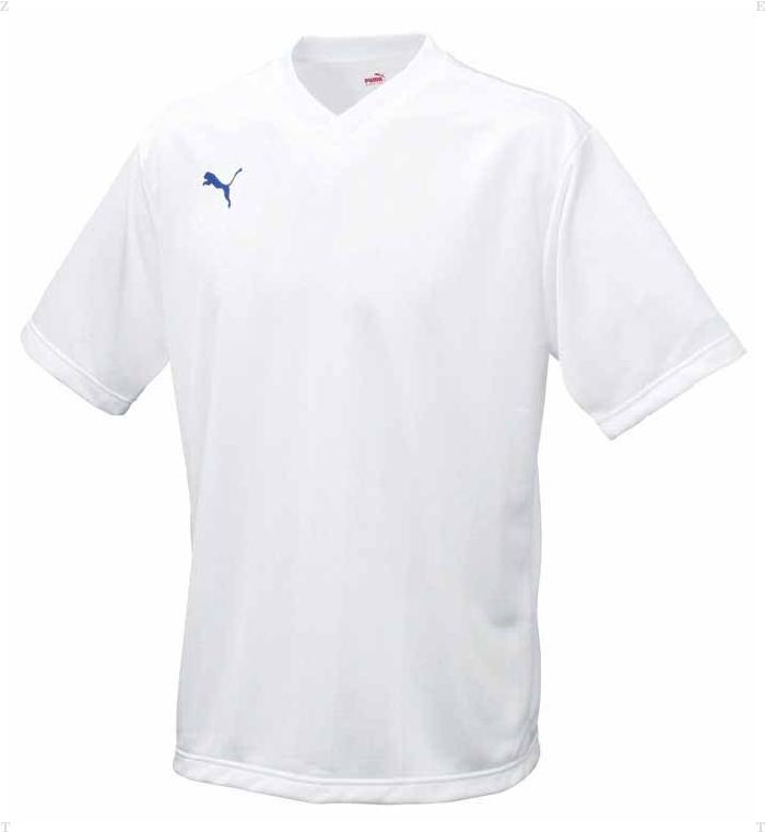 PUMA（プーマ）　　　P33005（ジュニア　半袖ゲームシャツ　ホワイトXブルー　paj-862163-10【マラソン201207_趣味】