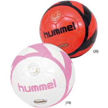 ヒュンメル（hummel）　フットサルボール　ホワイト×ピンク　ssk-haa7019-10