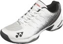 Yonex(ヨネックス) テニスシューズ パワークッションチームワイド GC ホワイト/ブラック