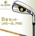 2016モデルテーラーメイド日本正規品GLOIRE G(グローレ ジー)アイアンGL5000カーボンシャフト5本セット(#6〜9、PW)【あす楽対応】