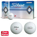 【特別なロゴオンネーム】 Titleist(タイトリスト)日本正規品 VG3(ブイジースリー) 2020モデル ゴルフボール1ダース(12個入)