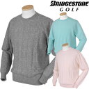 BridgestoneGolf ブリヂストンゴルフ TOUR B 2021秋冬モデルウエア 長袖カシミアクルーネックセーター 「59G51B」 【あす楽対応】