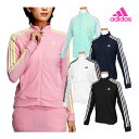 adidas Golf アディダスゴルフ 2021春夏モデルウエア スリーストライプス 長袖フルジップジャケット レディスモデル 「23223」 【あす楽対応】