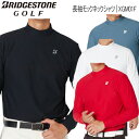 2022年秋冬モデル20%OFFブリヂストンゴルフ長袖モックネックシャツ防風、4WAYストレッチメンズ ゴルフ ウェア「BRIDGESTONE GOLF XGM01F」【あす楽対応】
