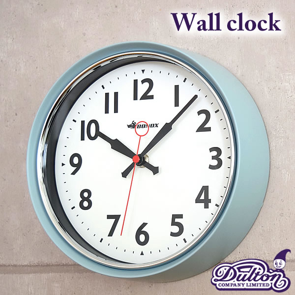 掛け時計 DULTON ダルトン Wall clock 壁掛け時計 時間 スイープムーブメント 掛け時計 クロック ウォールクロック インテリア デザインクロック お洒落 楽天 249092