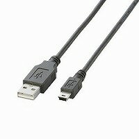 [ELECOM(エレコム)] タブレットPC用USBケーブル(A-mini-B) TB-M05BK