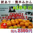 みかん 熊本産 訳あり 箱込10kg(9kg+保証分500g...