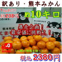 みかん 熊本産 訳あり 箱込10kg(9kg+保証分500g...