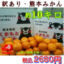 みかん 熊本産 訳あり 箱込10kg(9kg+保証分500g...
