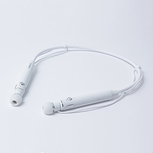 【送料無料】 ネックバンド イヤフォン Bluetooth 4.1対応 ホワイト LEPL…...:f-mobile:10001304