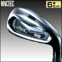 「間違いだらけのゴルフクラブ選び」準グランプリ受賞【送料無料】 マグレガー マックテック NV-NXRアイアン NS850GH シャフトモデル 6本セット(#5?#9,P) 【ゴルフクラブ】【kzxeu7t】【k4u5643】
