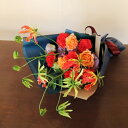 『グロリオサの花束』【楽ギフ_メッセ】【楽ギフ_メッセ入力】