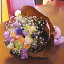 『春のお花とカスミ草の花束』【楽ギフ_メッセ】【楽ギフ_メッセ入力】