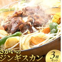 【ふるさと納税】さかいのジンギスカン 3種セット 【肉の加工...
