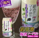 【ふるさと納税】鍛高譚(たんたかたん)の梅酒ソーダ割り[35...