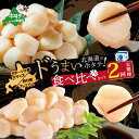 【ふるさと納税】【 年2回 ほたて 定期便 2ヶ月 連続 定期 】 北海道 野付産 プレミアム ホタテ 1kg オホーツク産 帆立 大 800g 食べ比べ セット 2回 送料無料 ( ふるさと納税 ほたて 定期便 ふるさと納税 ホタテ 定期便 2 2ケ月 2ヵ月 2カ月 2か月 おいしさに 訳あり )