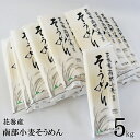 【ふるさと納税】南部小麦そうめん 5kg 岩手県花巻産