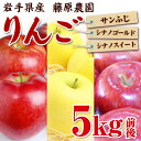 【ふるさと納税】岩手県産りんご3種の詰め合わせ『シナノスイー...