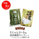 【ふるさと納税】【季節限定!秋田県三種町産】生じゅんさい1k...