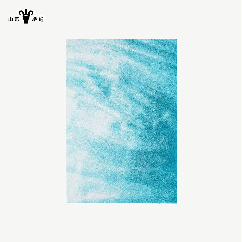 【ふるさと納税】 【山形緞通】TOCHI - Blue (L) [絨毯 じゅうたん ラグ カーペット oc-lmtcl-blue]