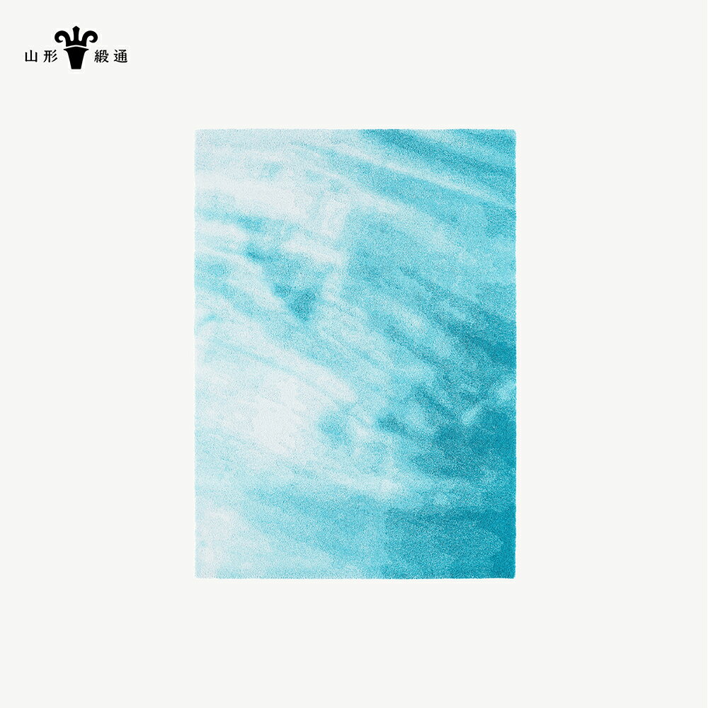 【ふるさと納税】 【山形緞通】TOCHI - Blue (M) [絨毯 じゅうたん ラグ カーペット oc-lmtcm-blue]
