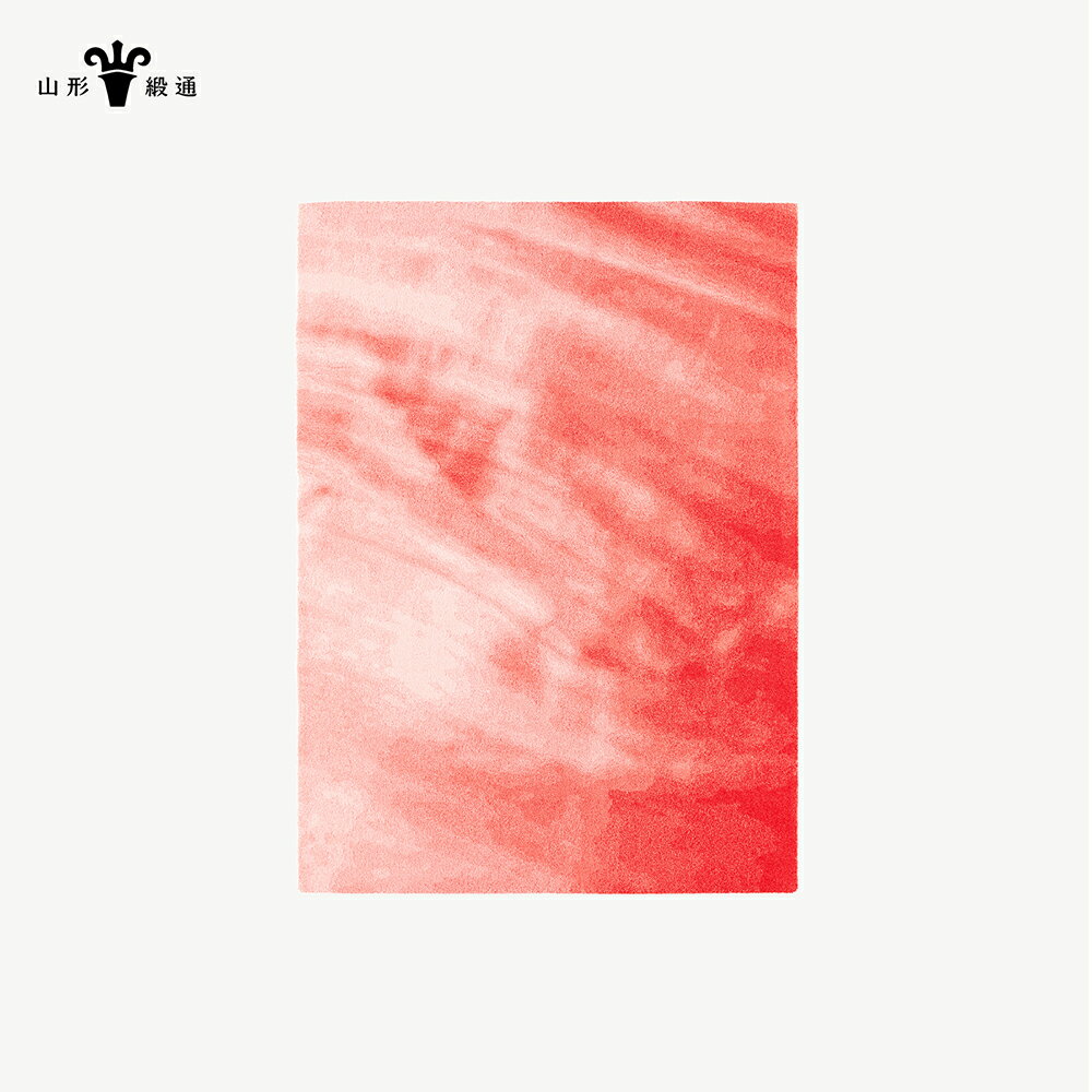 【ふるさと納税】 【山形緞通】TOCHI - Red (M) [絨毯 じゅうたん ラグ カーペット oc-lmtcm-red]